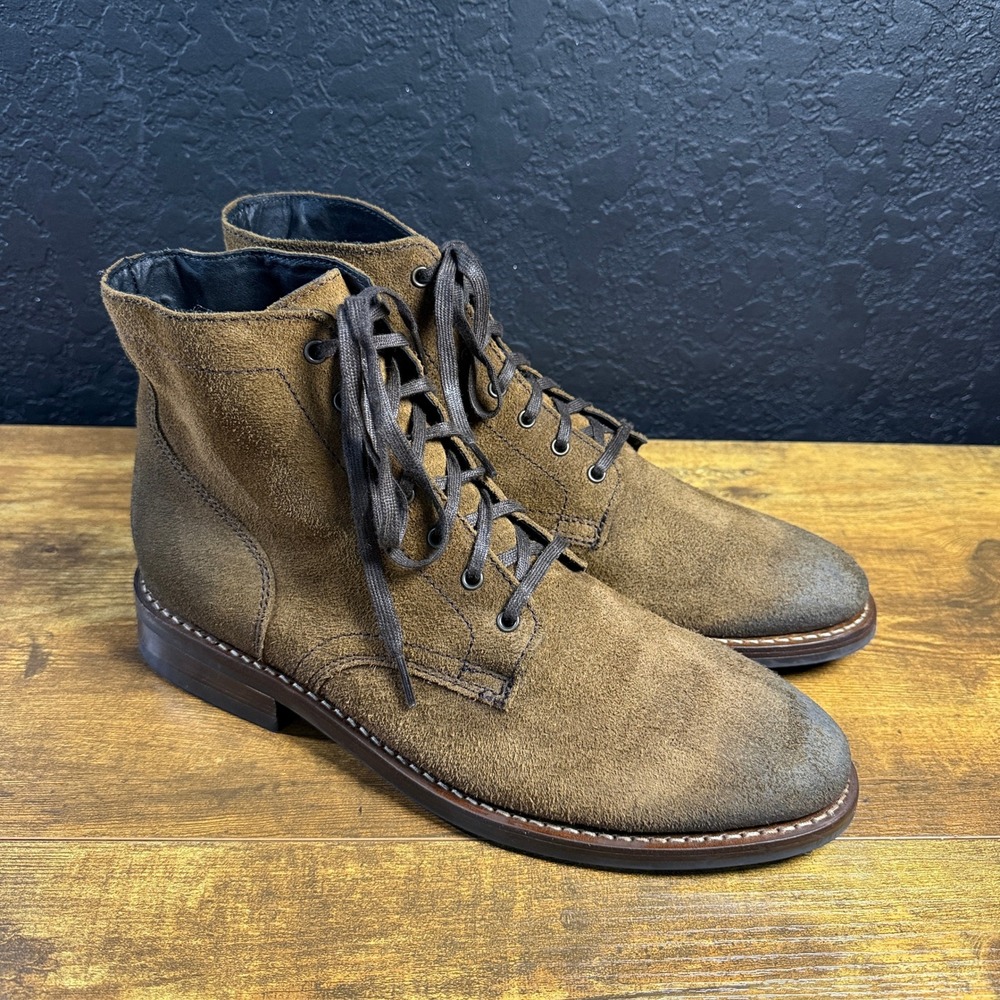 Thursday President MOCPRES Mocha Suede Lace Up Boot Mens 11
